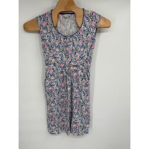 BODEN Margot Dress Blue Paisley‎ Pockets Size 8R Lightweight